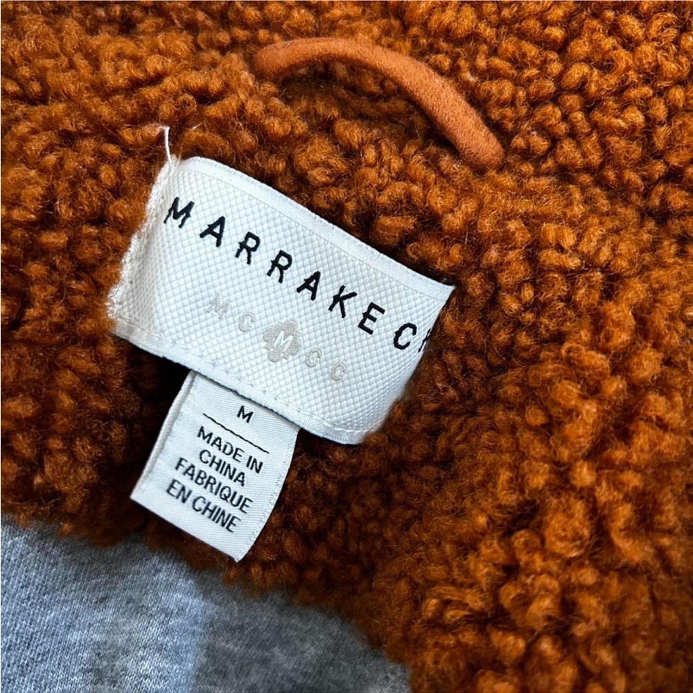 Anthropologie - Sherpa Jacket - Brown - Picture 5 of 5